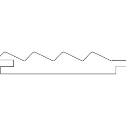 Dyyni-paneeli Cent 15x90x2400, Mänty, Käsittelemätön, 5 kpl