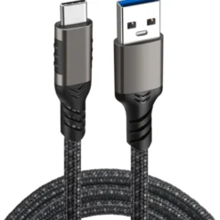 Kaapeli Mobia USB-A 3.1 - USB Type-C 60 W, 3 m