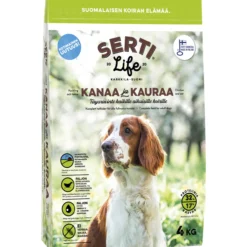 Koiranruoka SertiLife 4 kg kana & kaura