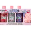 Lahjapakkaus Bubble T suihkugeeli 3 x 300ml + pesusieni