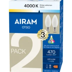 LED-lamppu C35 940 470lm E14 FIL2BX