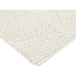 Matto 160x230cm Loire luonnonvalkoinen