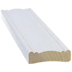 Peitelista Cent 12 x 42 x 3300 mm 10 kpl koriste valkoinen
