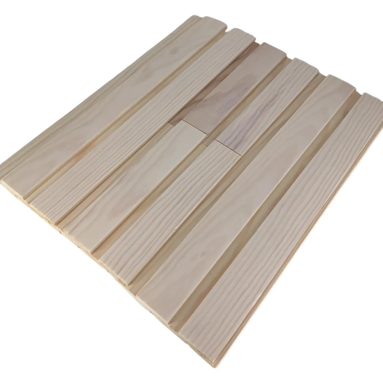 Rimapaneeli Cent STS Valeura 15x95x3280, Mänty, Valkolakattu, Päätypontattu, 5 kpl
