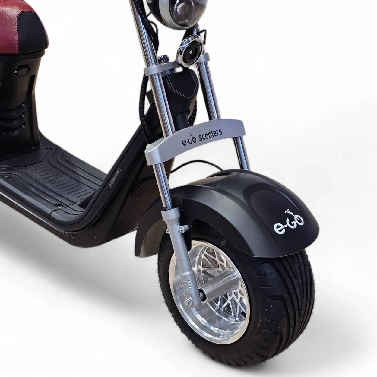 Sähköskootteri E-Go Evo2, tupla-akku, musta