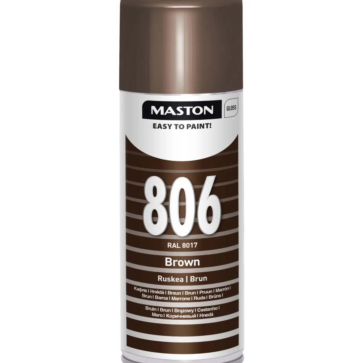 Spraymaali 400 ml, ruskea