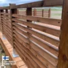 Terassin kaide Patio Terassit 5 m, kestopuu