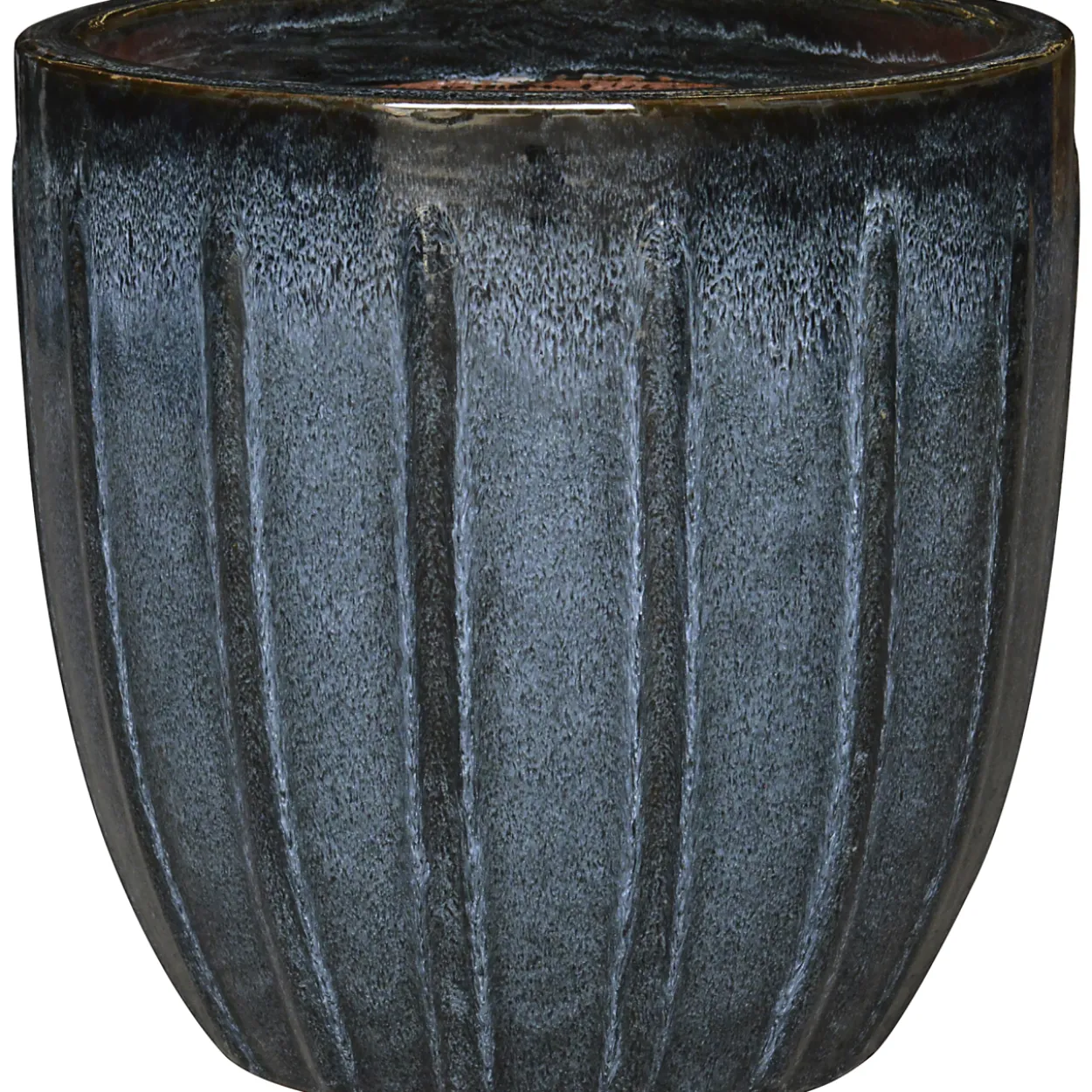 Ulkoruukku Parco Blossom 22 cm musta