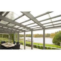 Valokate Keraplast PC Sun trapetsilevy 1,0 mm pronssi koko 1040 x 4500 mm