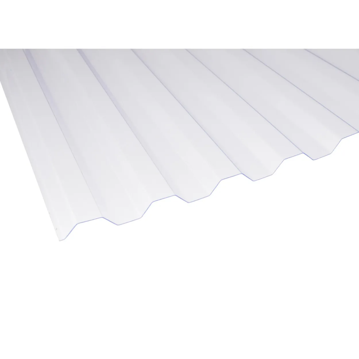 Valokate Keraplast PC trapetsi valmispala 0,6 mm kirkas 810 x 1200 mm