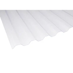 Valokate Keraplast PVC trapetsilevy 0,8 mm s.kirkas 1040 x 3000 mm